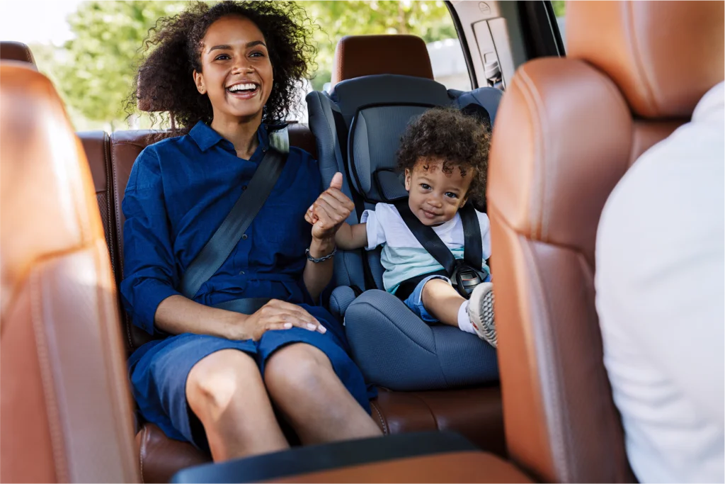 Uber for Taxis with Baby Seat