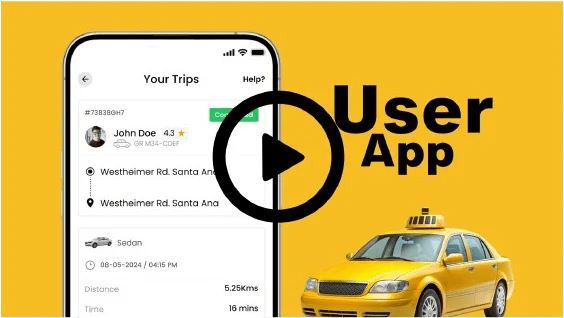 Rider app mockup
